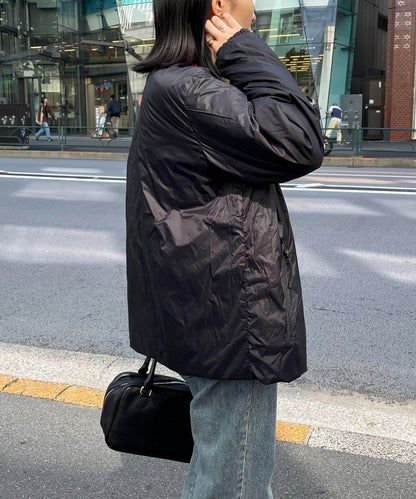 【TAION】可雙面穿中式盤扣內膽羽絨服