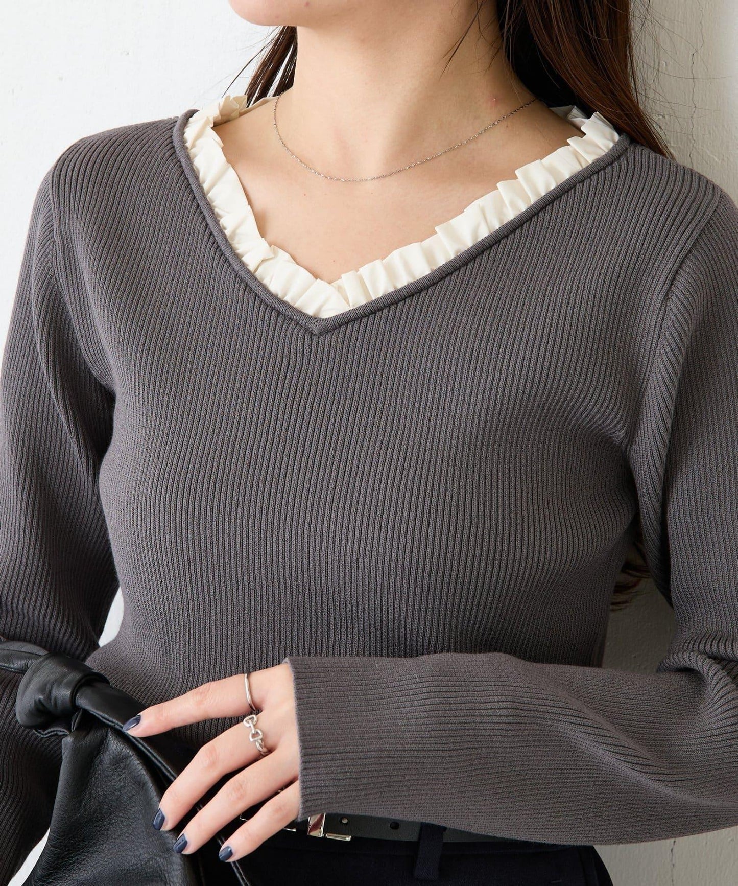 【PAPILLONNER/パピヨネ】不鏽鋼鏈條項鍊