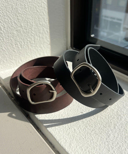 質感釦環細腰帶