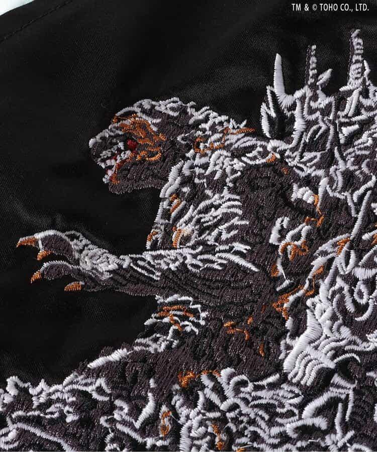 【哥斯拉】夜光刺繡可雙面穿夾克（兒童尺碼）