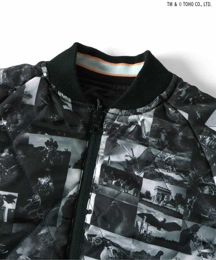 【哥斯拉】夜光刺繡可雙面穿夾克（兒童尺碼）