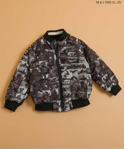 【哥斯拉】夜光刺繡可雙面穿夾克（兒童尺碼）