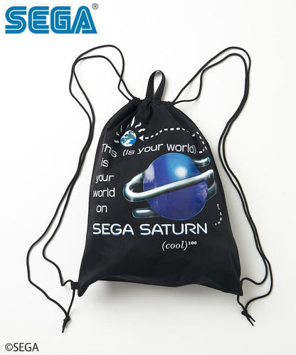 特別款 SEGA SATURN/セガサターン 標誌抽繩揹包