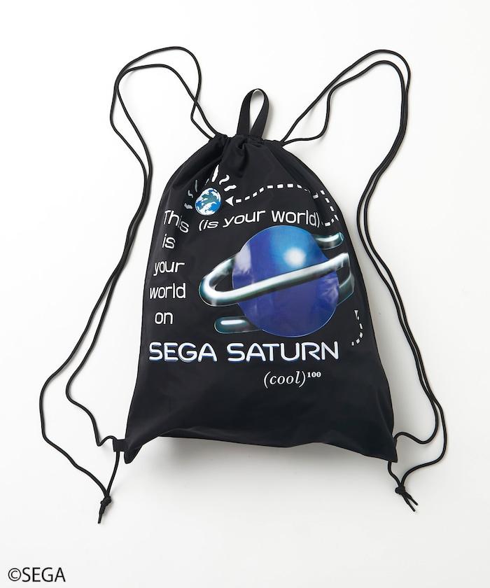 特別款 SEGA SATURN/セガサターン 標誌抽繩揹包