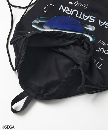 特別款 SEGA SATURN/セガサターン 標誌抽繩揹包