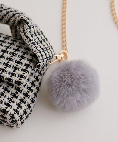 扭紋手柄迷你單肩包