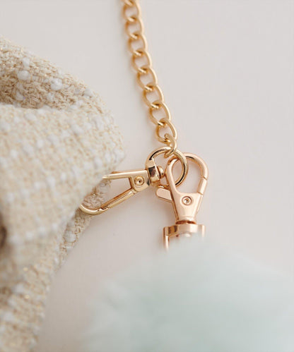 扭紋手柄迷你單肩包