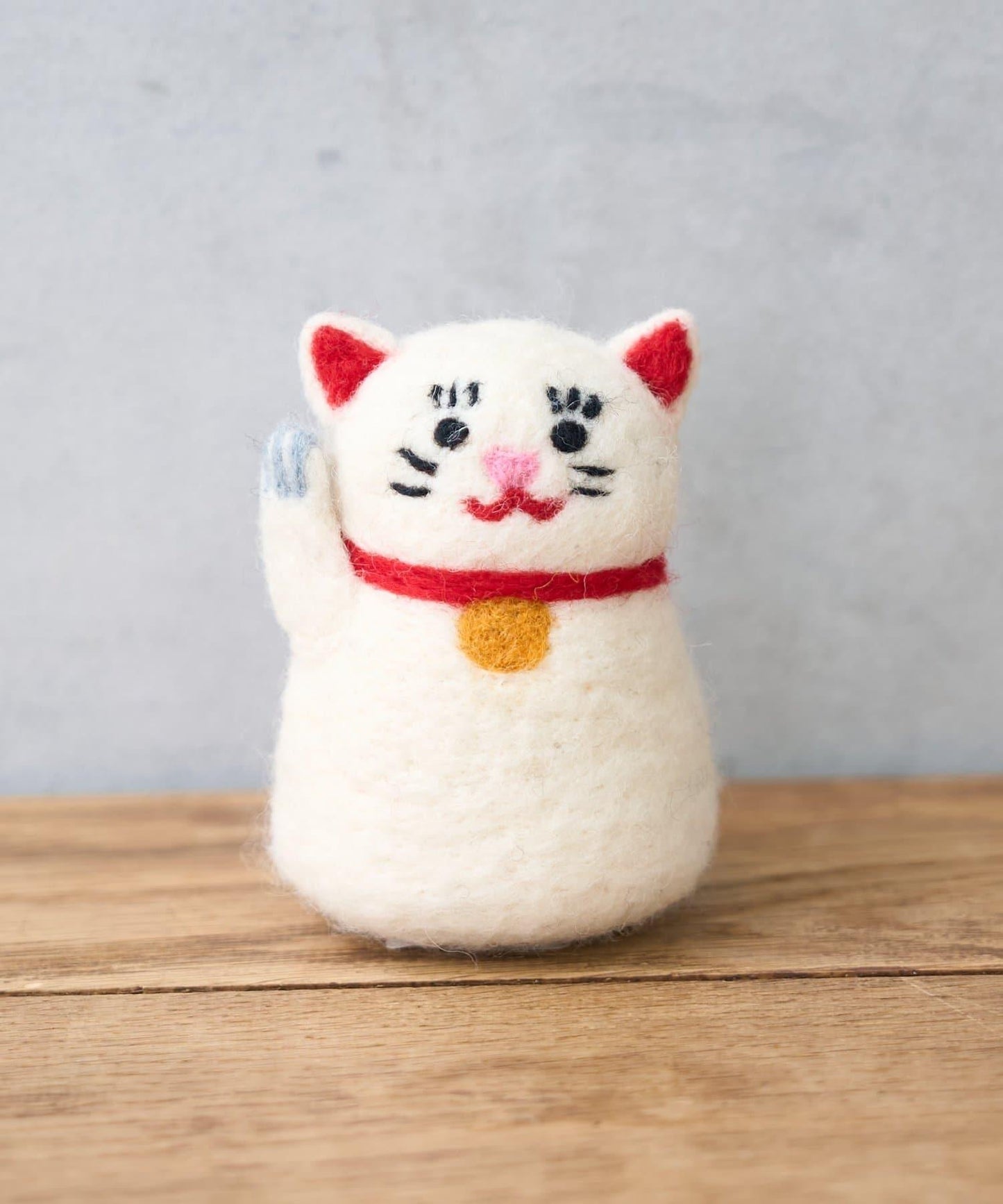 毛氈吉祥貓掛件