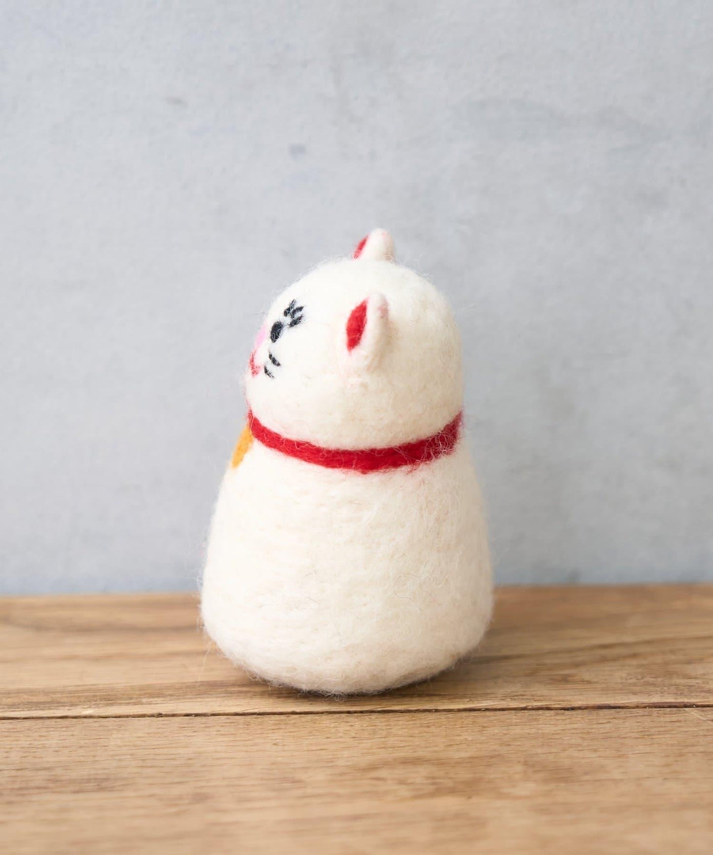 毛氈吉祥貓掛件