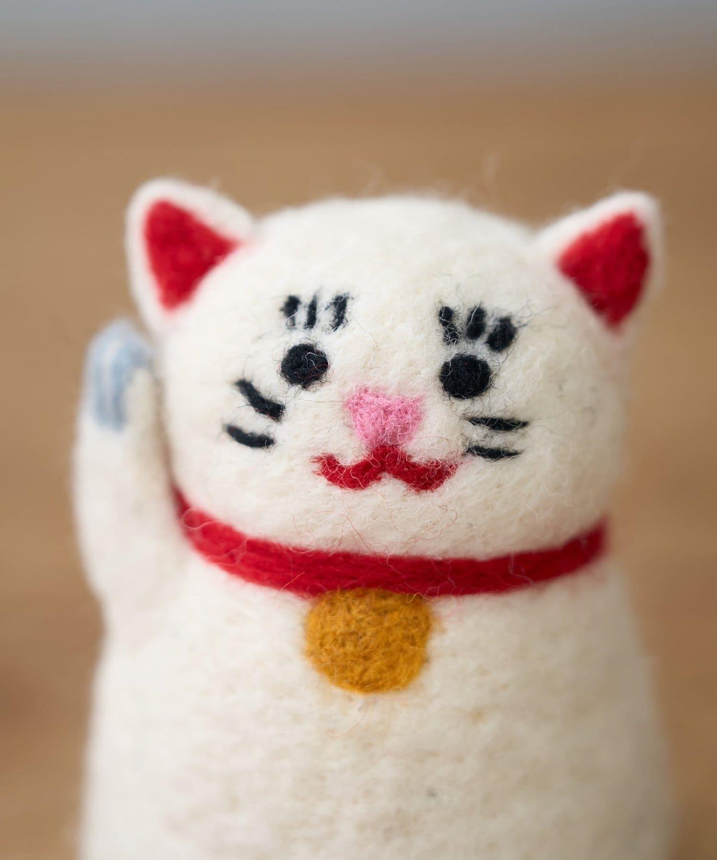 毛氈吉祥貓掛件