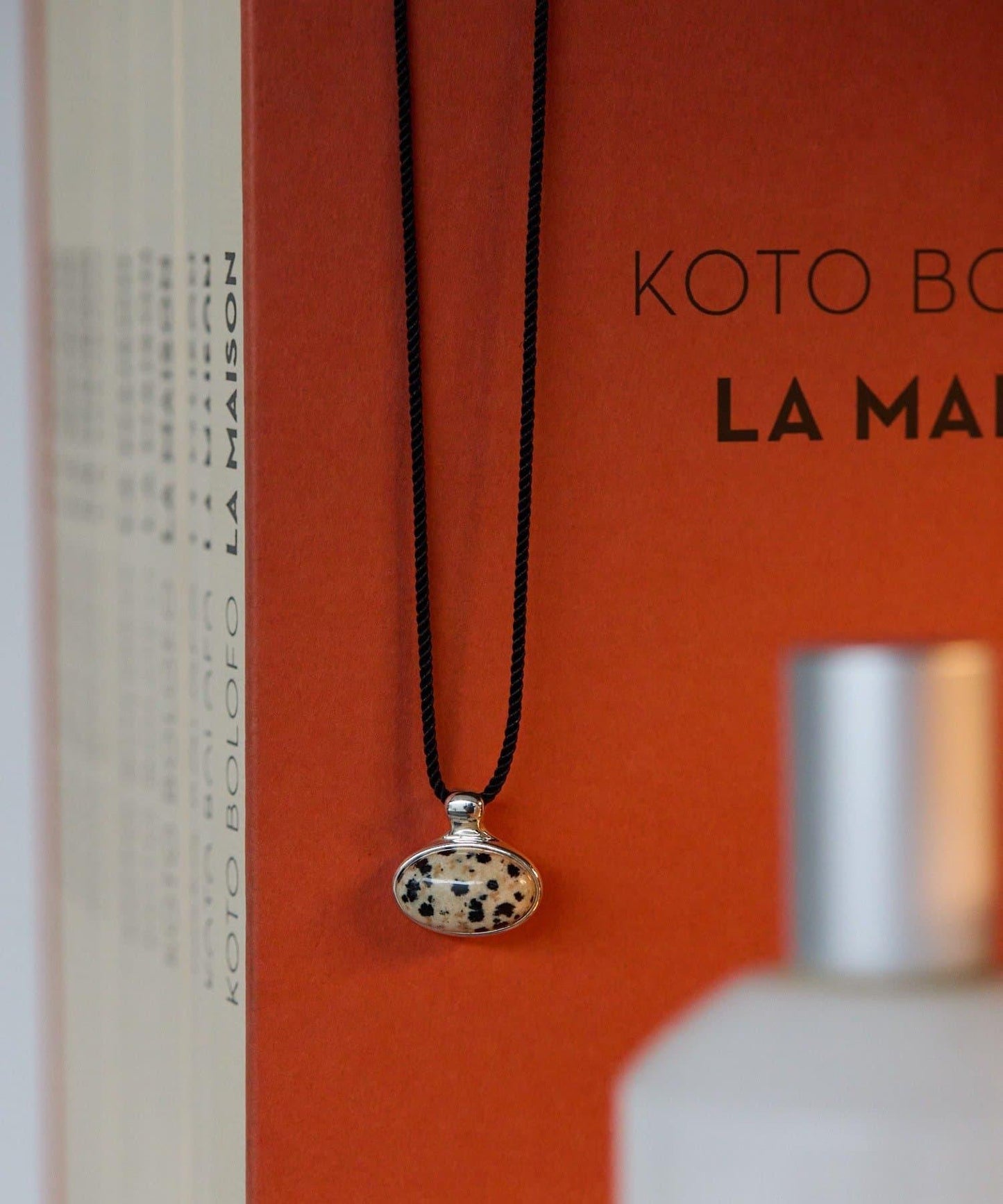 《インフルエンサーuchida企畫/スターリングシルバー》橢圓形寶石項鍊