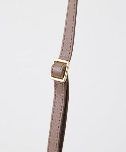 sampo×ear馬蹄形流蘇單肩包《本革/輕量150g》