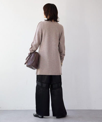 【à Nice (ア ・ニース)】褶飾蕾絲長褲