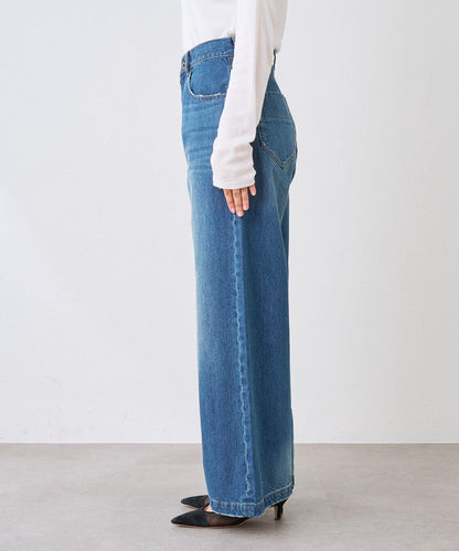 【時尚感十足】寬鬆喇叭牛仔褲