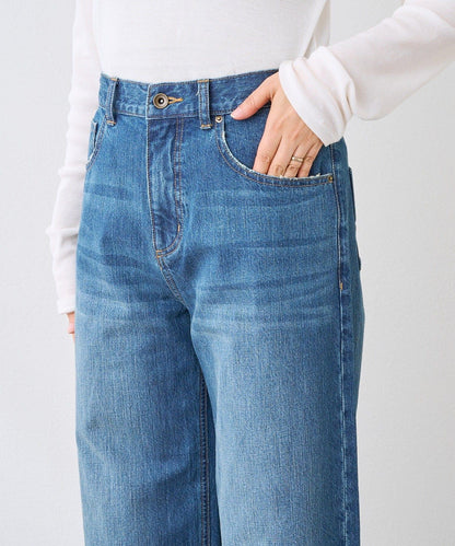 【時尚感十足】寬鬆喇叭牛仔褲