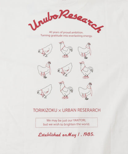 鳥貴族×UR UnuboResearch 短袖T恤 A