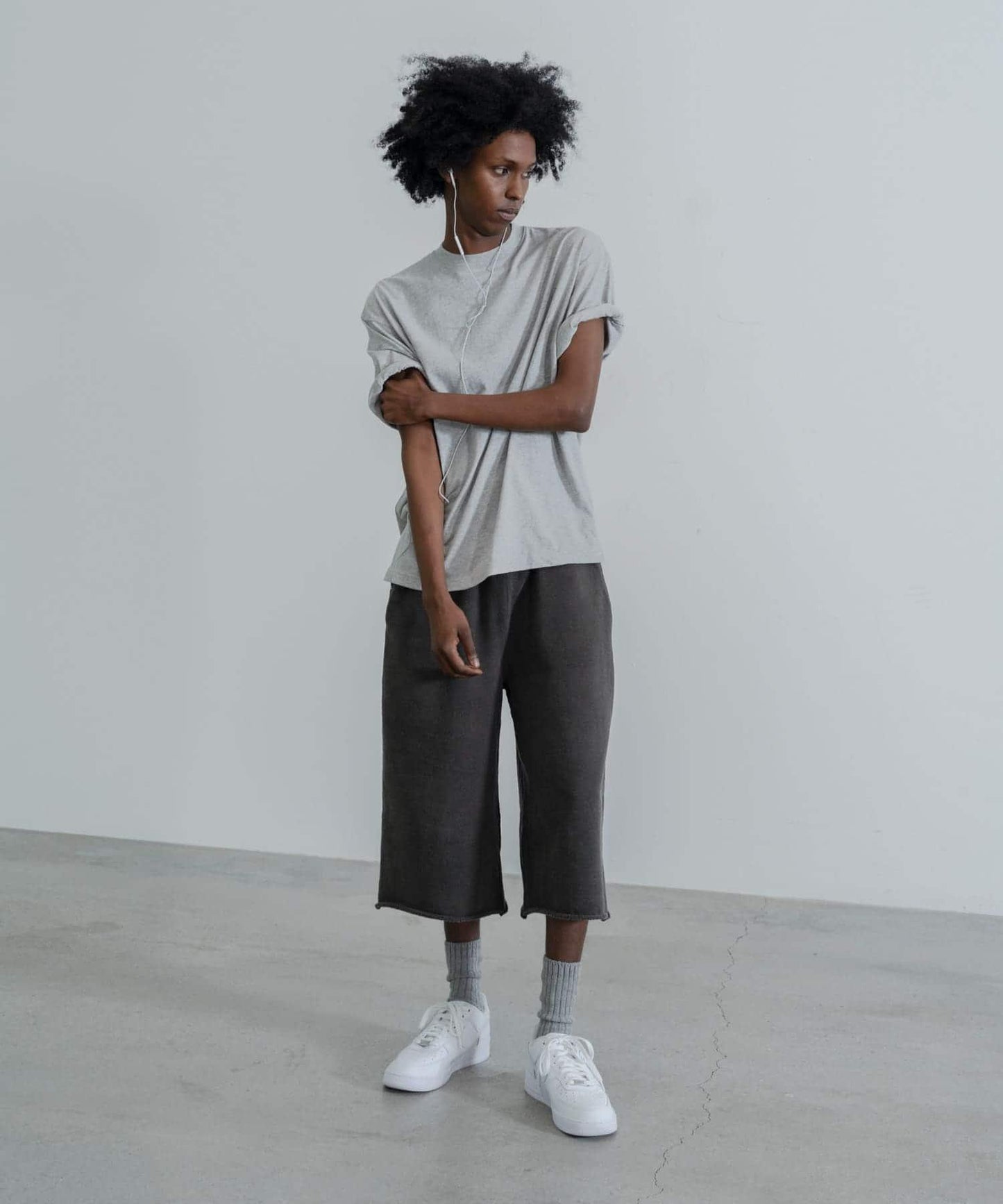 漸變寬鬆衛褲短褲 dDdDdDd FADE BUGGY SWEAT SHORTS