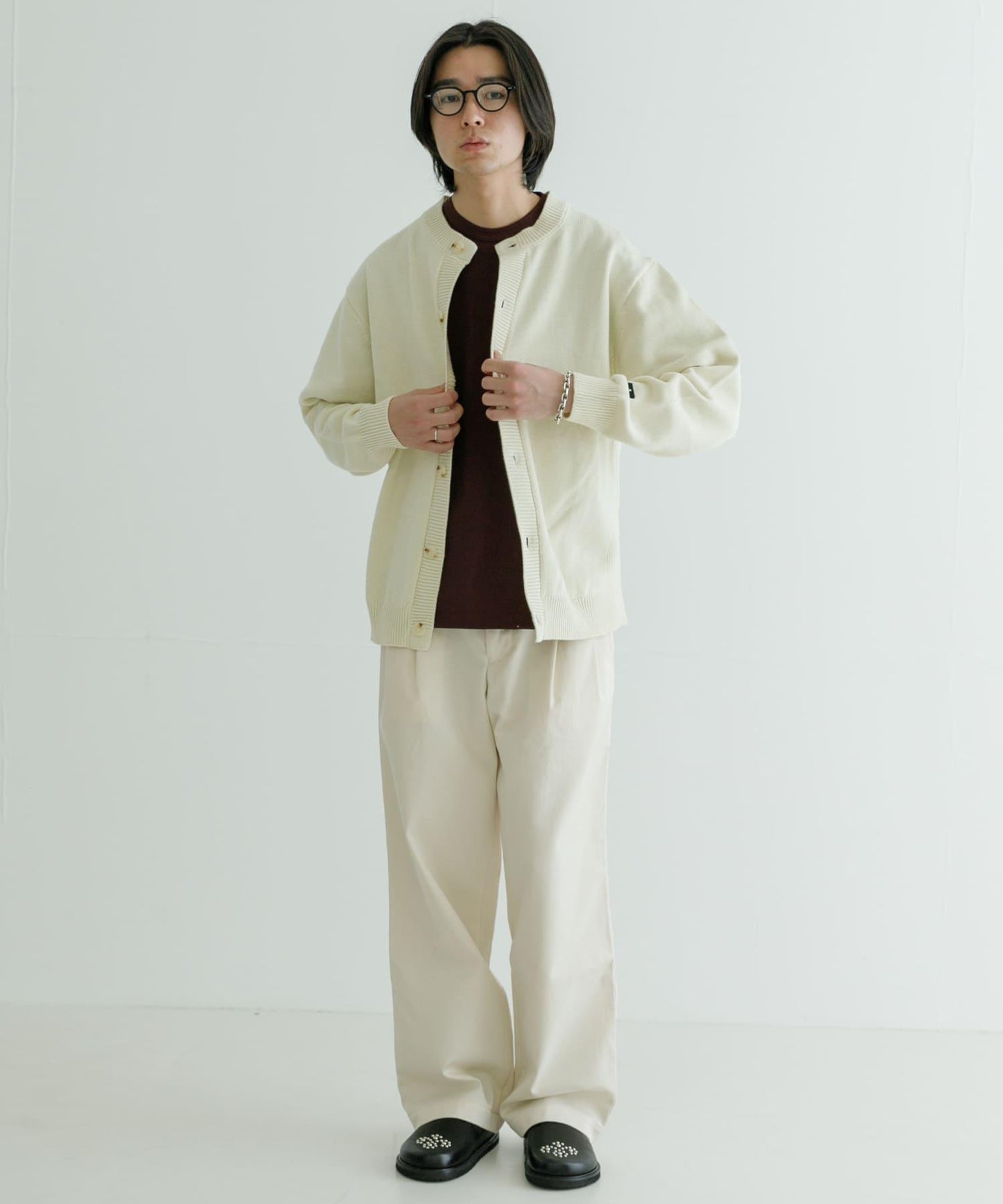 『聯名』RUSSELL ATHLETIC×UR 圓領開衫