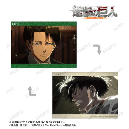 《進擊的巨人》利威爾 場景A5插畫卡