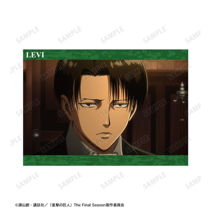 《進擊的巨人》利威爾 場景A5插畫卡