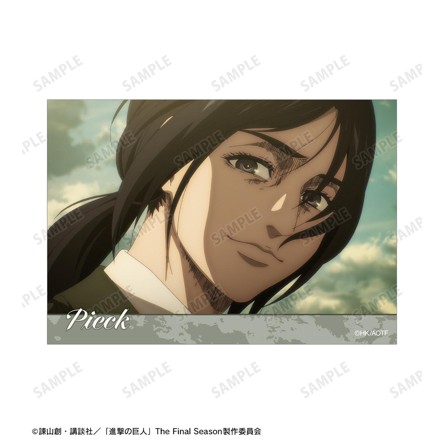 《進擊的巨人》_皮克 場景寫實照片3枚套裝