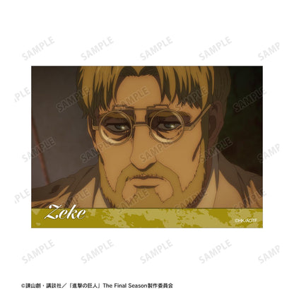 《進擊的巨人》_吉克 場景寫實寫真3枚套裝