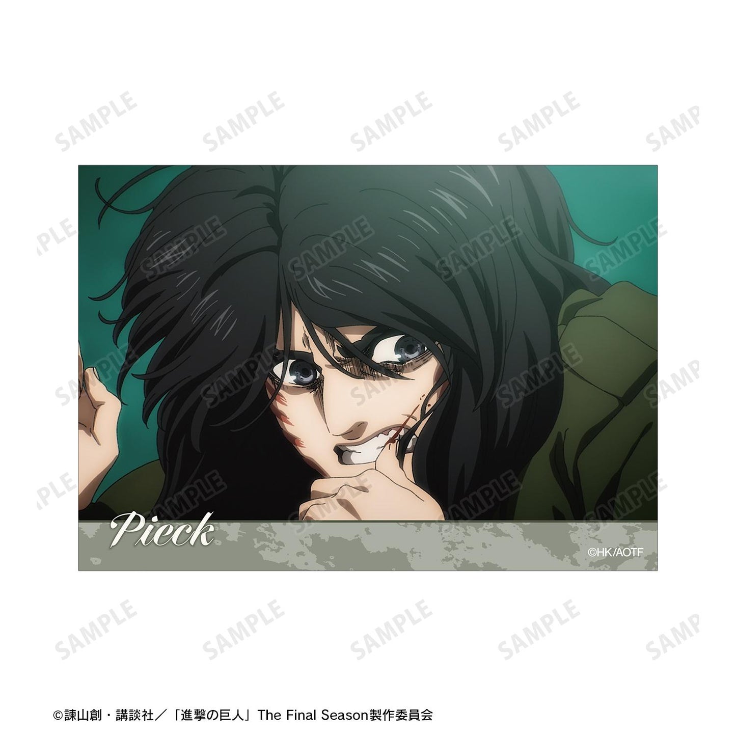 《進擊的巨人》_皮克 場景寫實照片3枚套裝