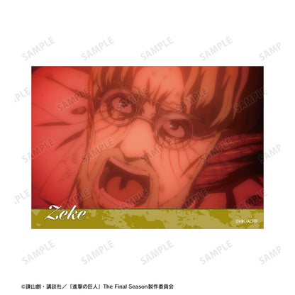 《進擊的巨人》_吉克 場景寫實寫真3枚套裝