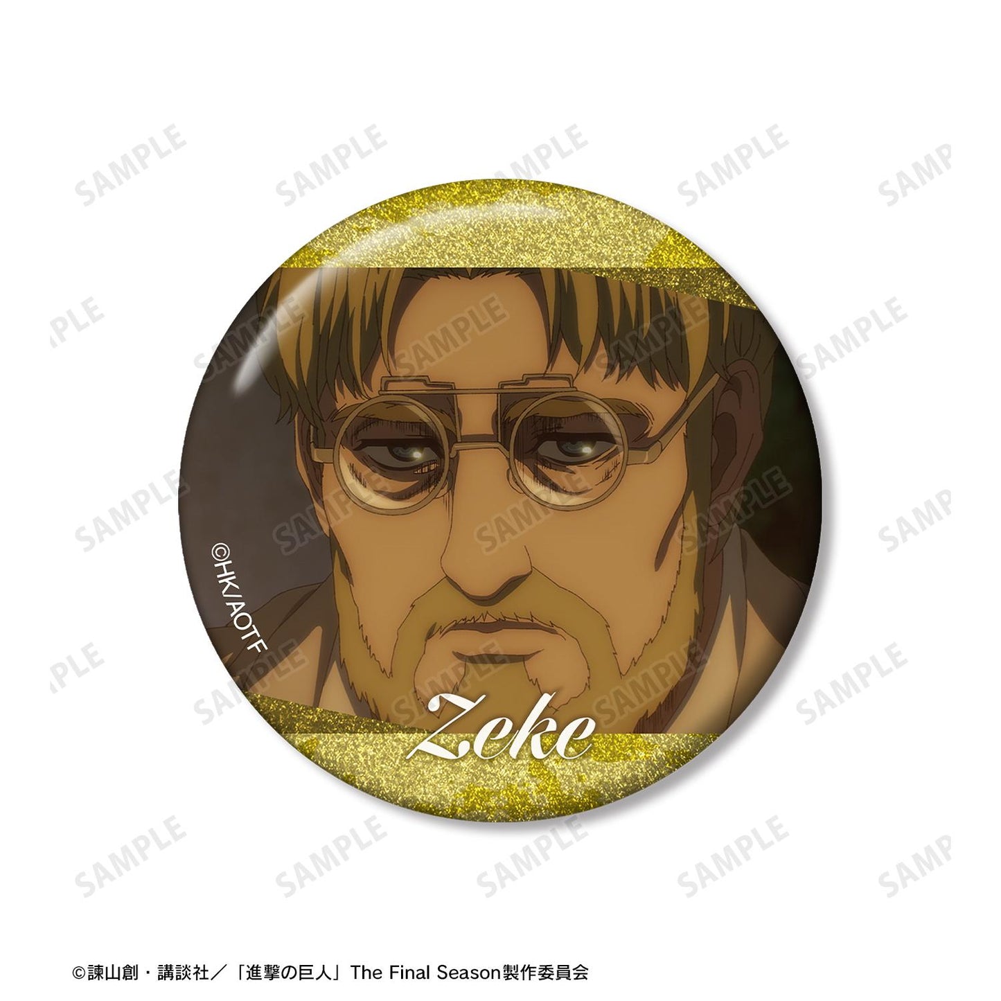 《進擊的巨人》_吉克 場景寫閃粉徽章3個套裝