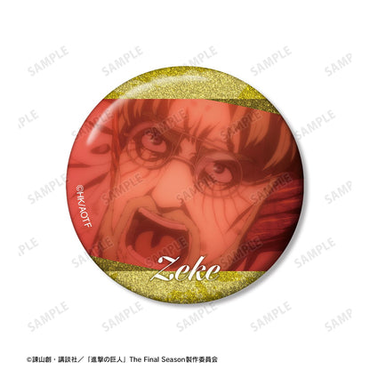 《進擊的巨人》_吉克 場景寫閃粉徽章3個套裝