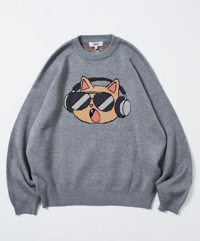 マリマリマリー×PUBLUX 提花針織衫