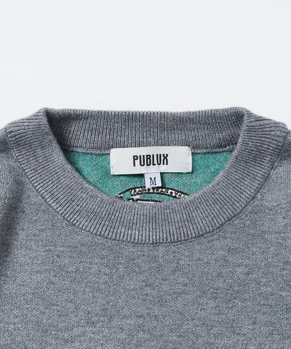 マリマリマリー×PUBLUX MARYロゴジャガードニット【限定展開】 馬裡馬裡瑪麗×PUBLUX MARY標誌提花針織衫