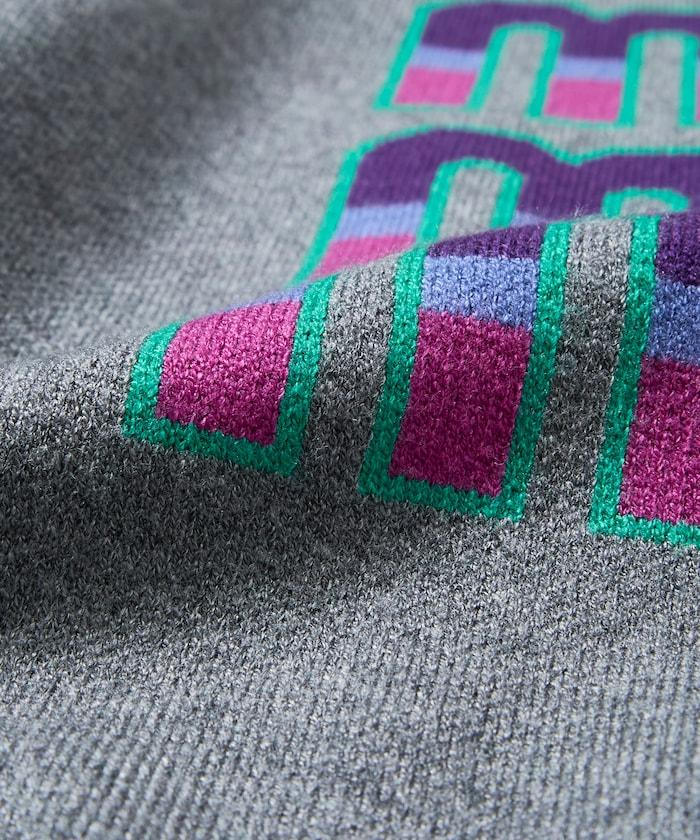 マリマリマリー×PUBLUX MARYロゴジャガードニット【限定展開】 馬裡馬裡瑪麗×PUBLUX MARY標誌提花針織衫