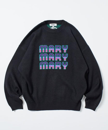 マリマリマリー×PUBLUX MARYロゴジャガードニット【限定展開】 馬裡馬裡瑪麗×PUBLUX MARY標誌提花針織衫