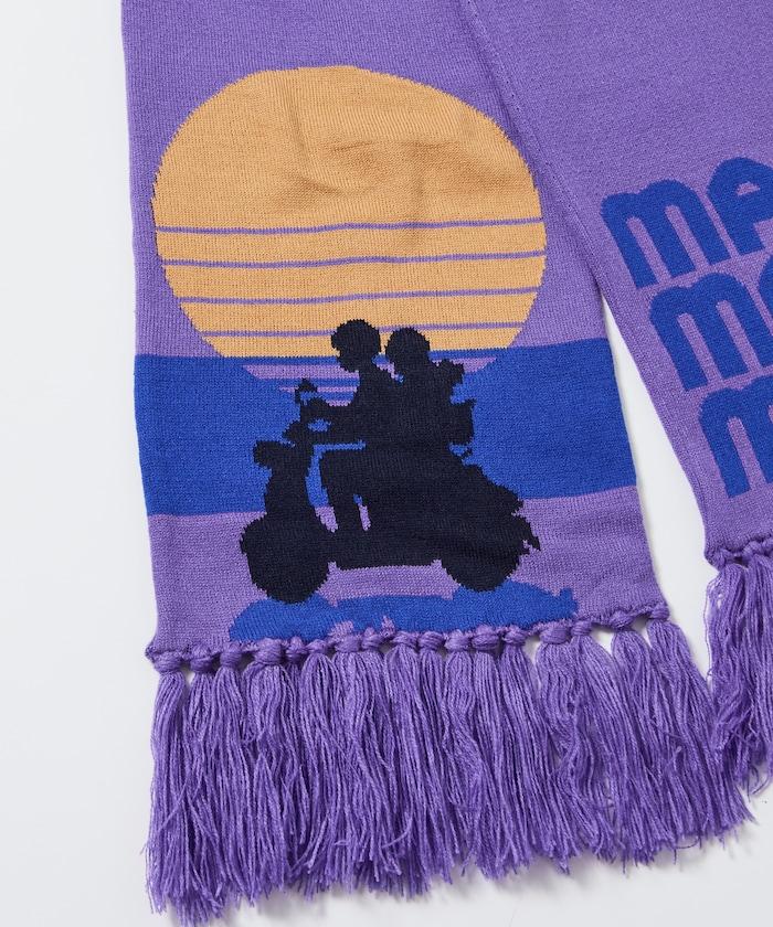 マリマリマリー×PUBLUX END CREDIT 圍巾