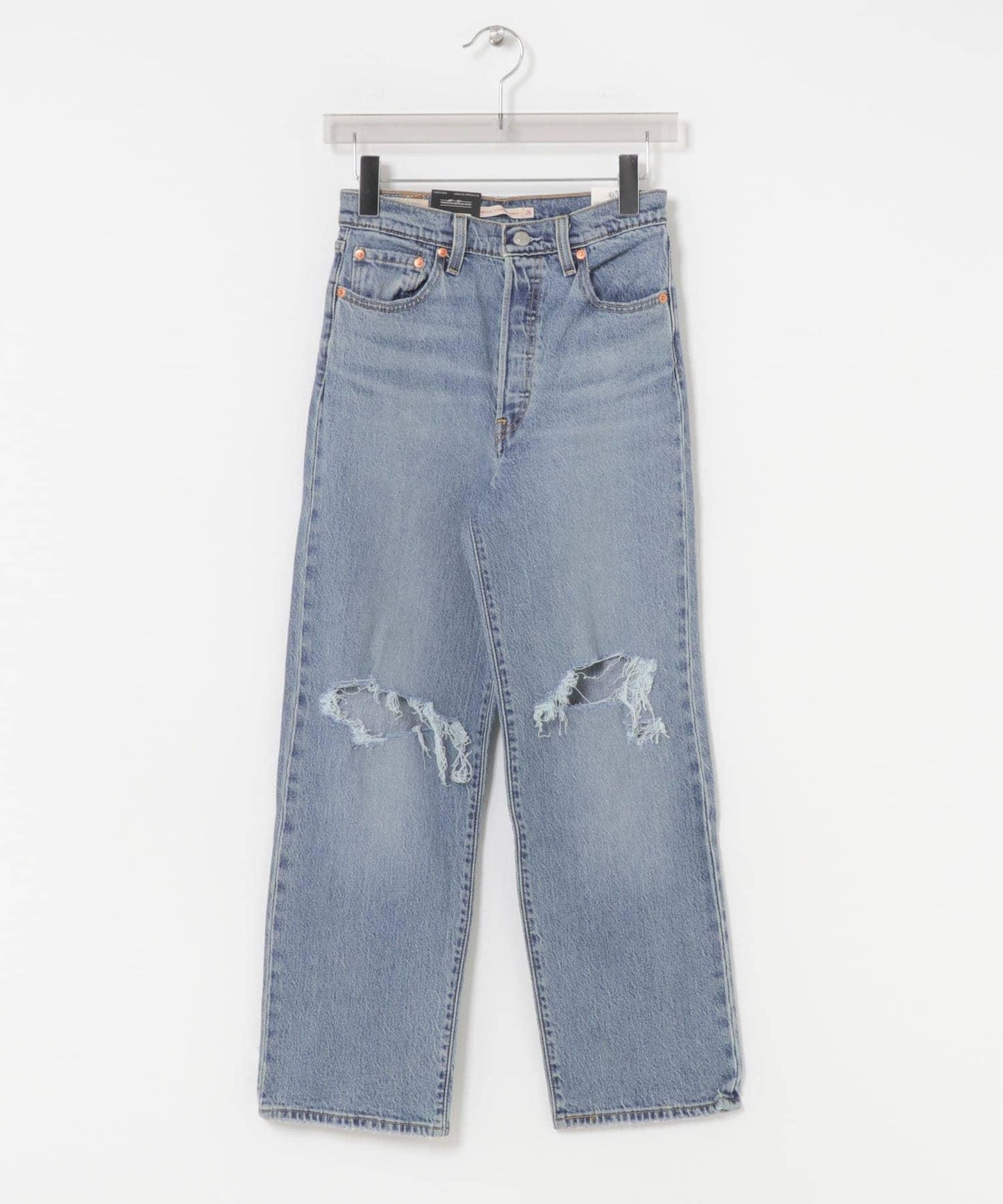 Levi’s 高腰直筒九分牛仔褲