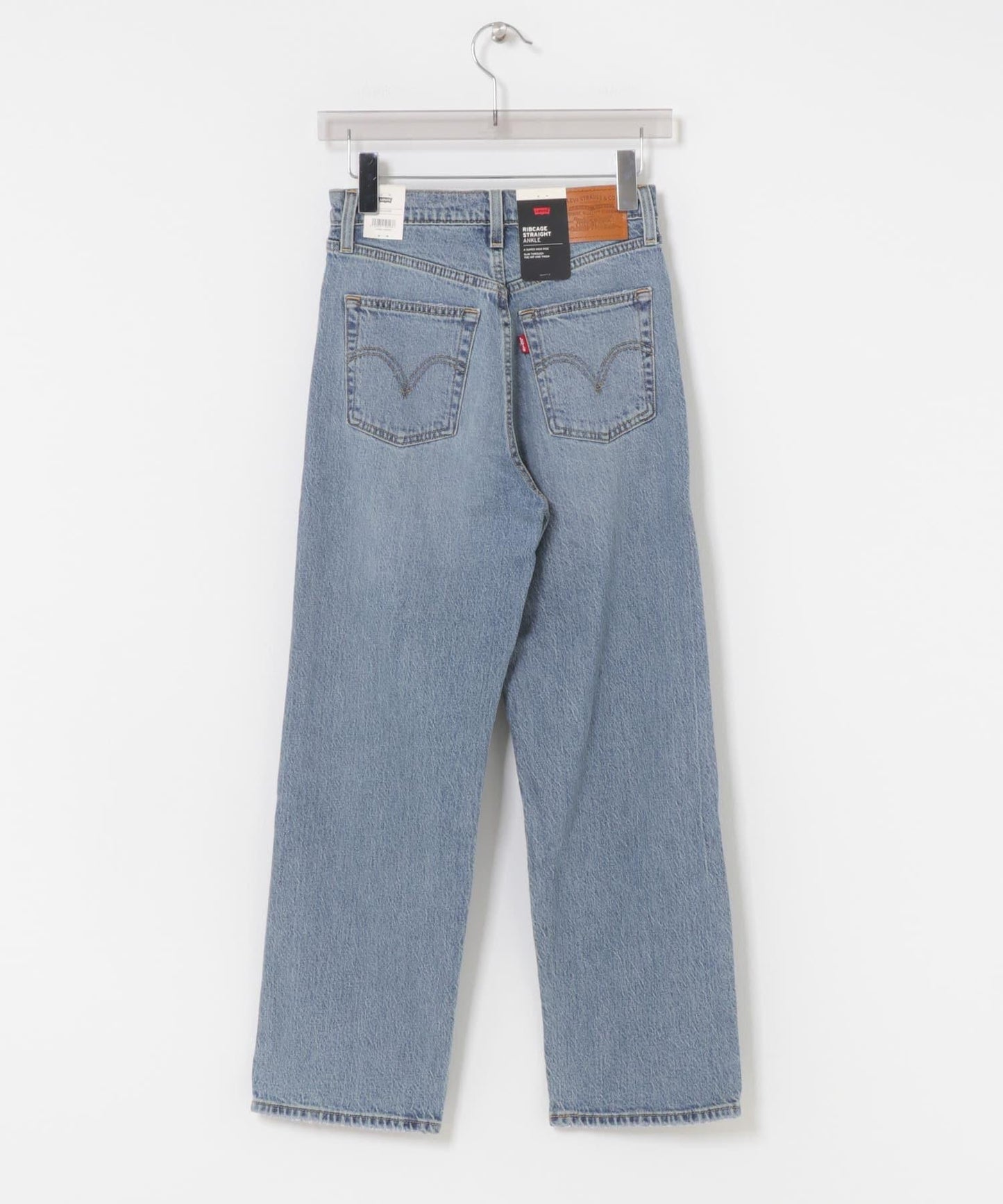 Levi’s 高腰直筒九分牛仔褲