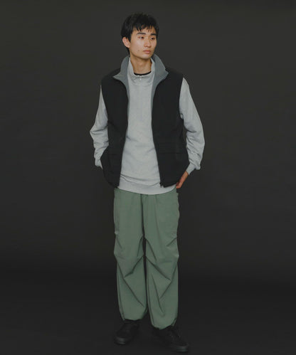 『販売』『男女同款』Uiscel 抓絨內襯拉鍊寬鬆馬甲