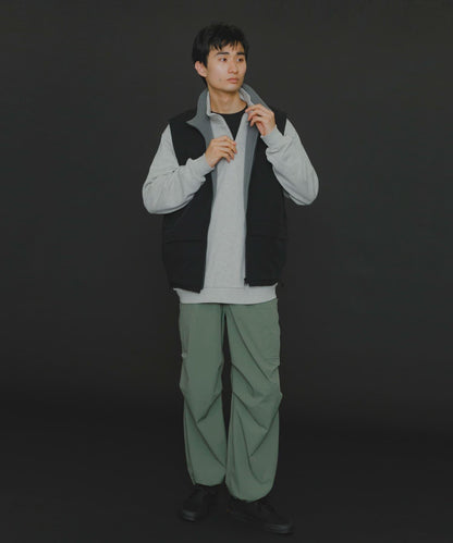 『販売』『男女同款』Uiscel 抓絨內襯拉鍊寬鬆馬甲