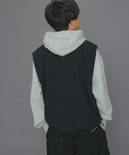『販売』『男女同款』Uiscel 抓絨內襯拉鍊寬鬆馬甲