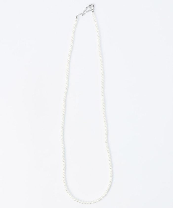 長款珍珠掛鉤項鍊