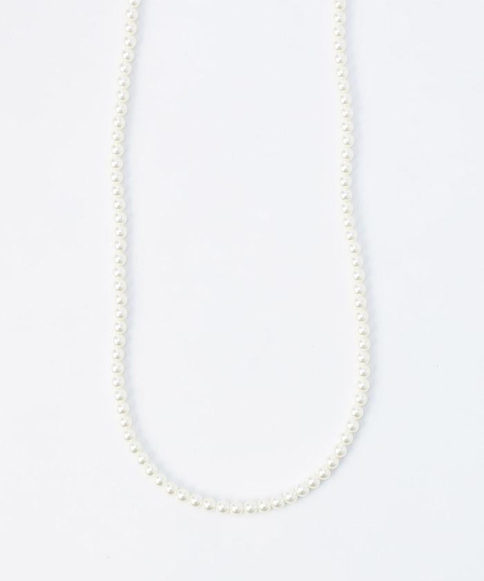 長款珍珠掛鉤項鍊