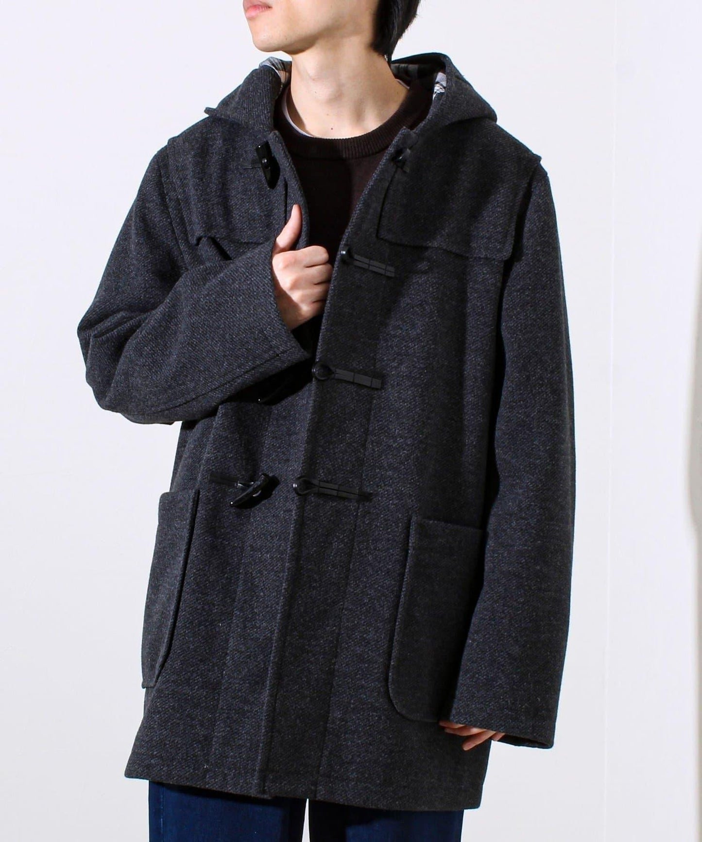 【去年人氣單品再度登場】經典牛角扣大衣