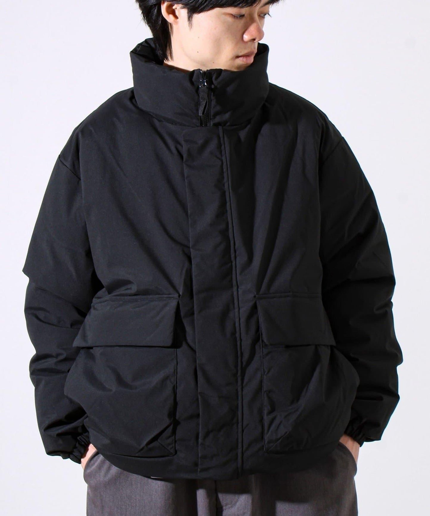 高性價比保暖中棉立領夾克