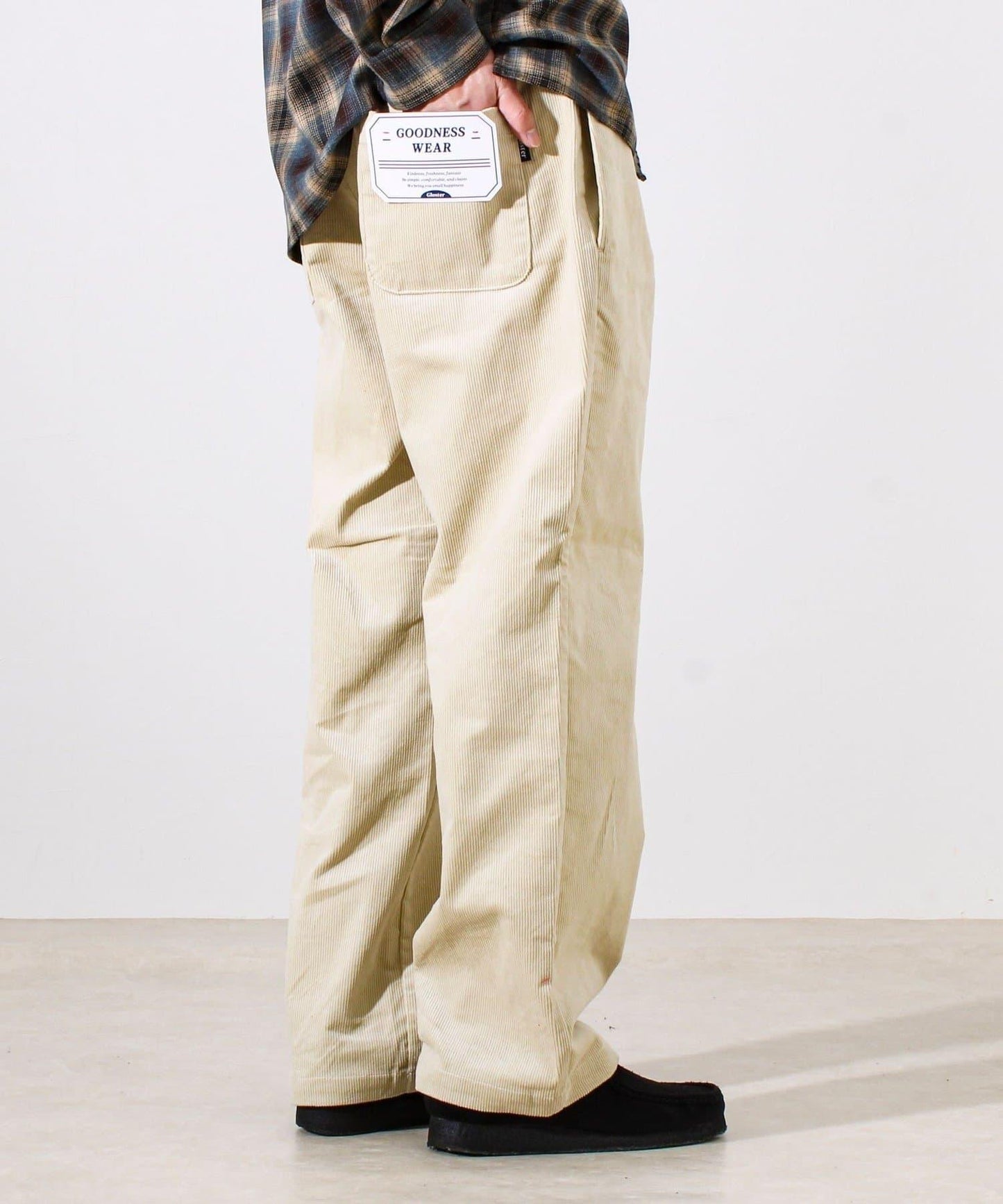 【人氣系列/男女同款/4尺碼/7色可選】GOODNESS燈芯絨長褲