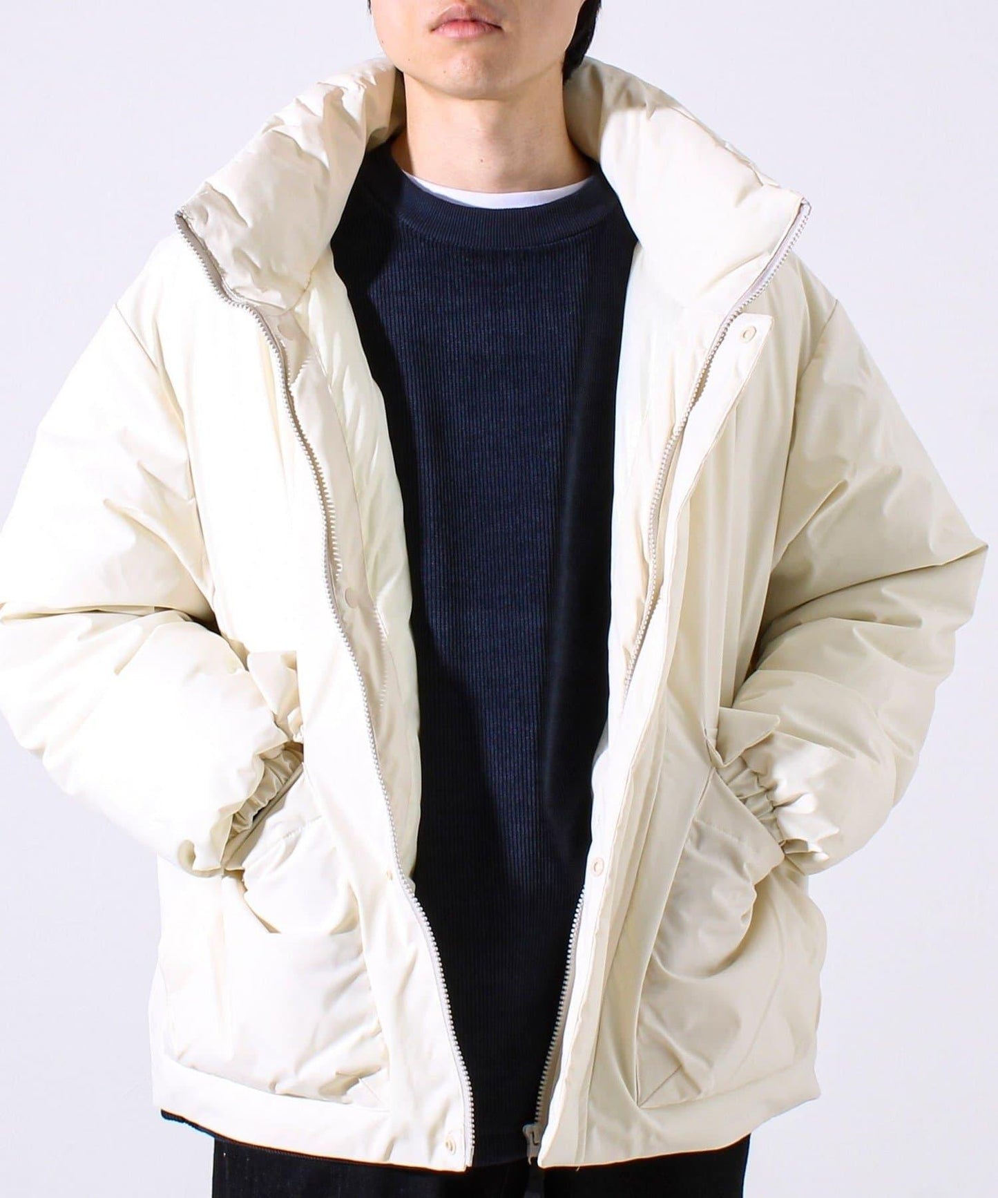 高性價比保暖中棉立領夾克