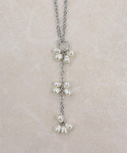 珍珠Y字鏈條項鍊