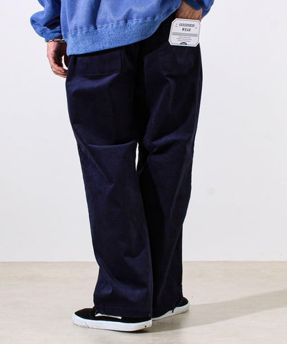 【人氣系列/男女同款/4尺碼/7色可選】GOODNESS燈芯絨長褲