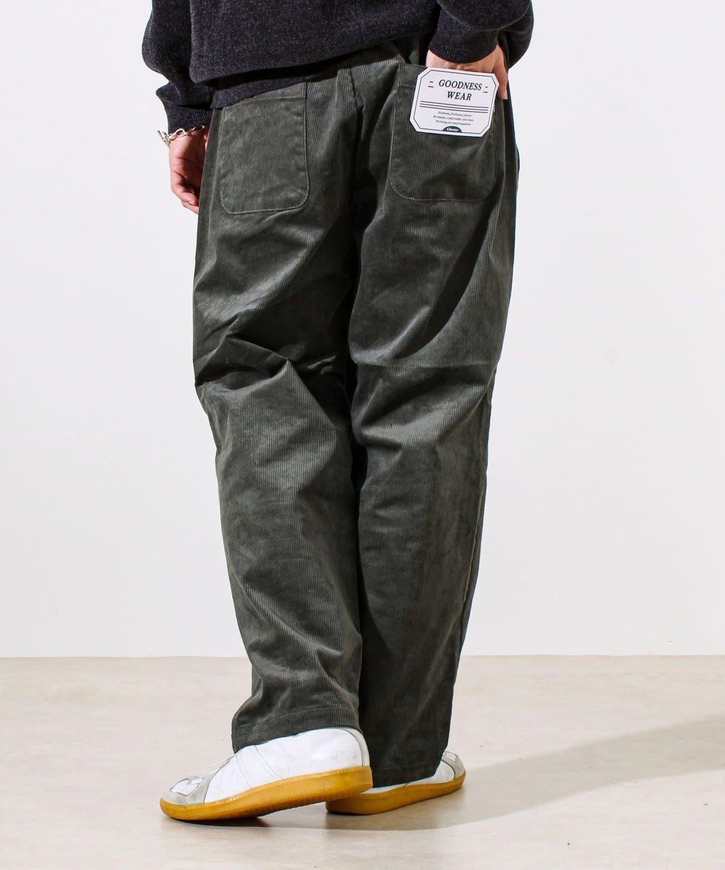 【人氣系列/男女同款/4尺碼/7色可選】GOODNESS燈芯絨長褲