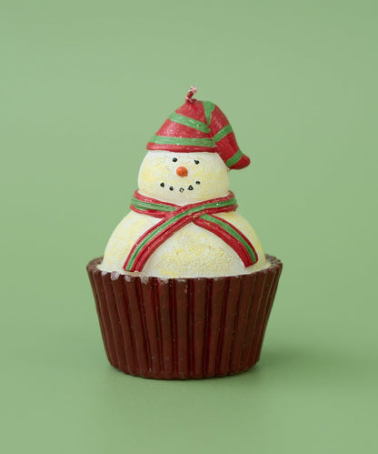 手工蠟燭杯子蛋糕